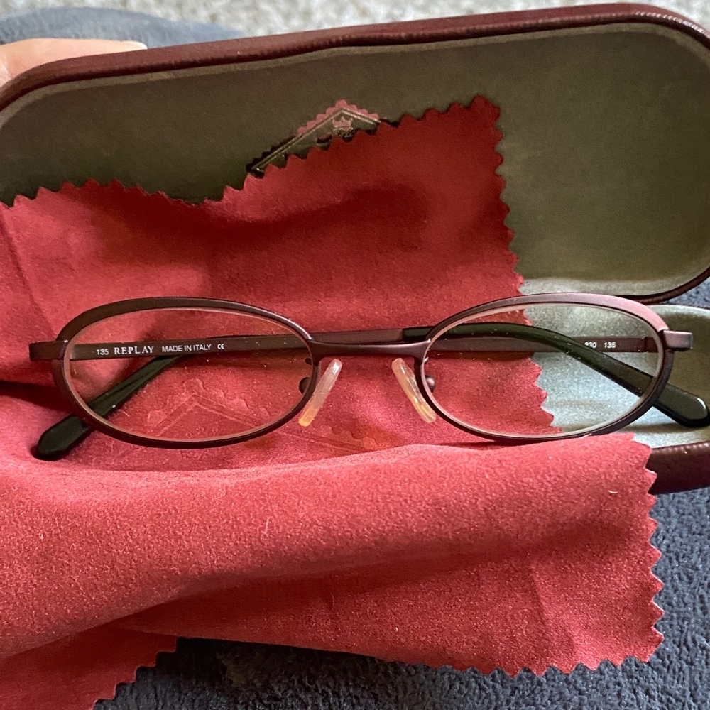Replay Women's Burgundy Glasses